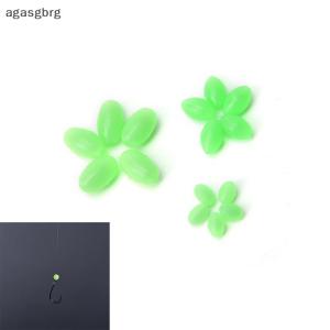 agasgbrg 100X ลูกปัดเรืองแสง rigs ทำให้ลูกปัดตกปลาอ่อนเรืองแสงรูปไข่5mm 8mm 10mm