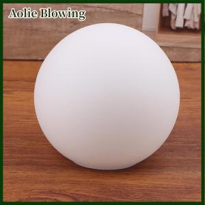 Aolie White Glass Lamp Shade Milky Globe Lampshades Fitting Lamp D 6 8 10cm D12 13cm D15cm Round Light Cover