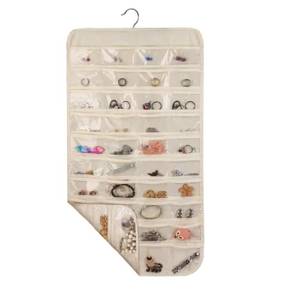 80 Pockets Hanging Organizer|Accessories Jewelry Dust free Storage Wardrobe organizer