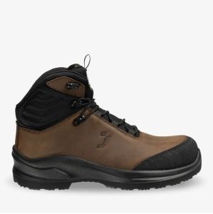 Safety Jogger Nano Carbon Boot - Modulo Leather S3S Mid S3S Tiger Grip (Crazy Horse)