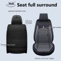 Car Seat Cover Fully Surrounded Seat Cushion Summer Universal Seat Cover Suitable for 5 seat car models such as Ford, Mazda, Nissan, Toyota, Honda, Mitsubishi, Hyundai, kia, etc. 