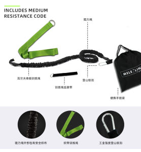 พร้อมส่ง อุปกรณ์ฝึกซ้อมวงสวิงกอล์ฟข้ามพรมแดน เชือกฟิตเนสหมุน อุปกรณ์เสริม เชือกฝึกซ้อม golf ของใช้ #