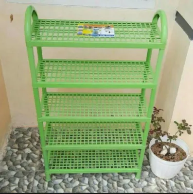 Rak Sepatu 5 Susun / Tempat Penyimpanan Sepatu / Rak Serbaguna 5 Susun