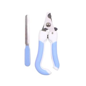 Free File Pet Nail Cutter Curve Easy Trim All Stages Adult Kitten Puppy Dog Cat Safe Grooming Tool