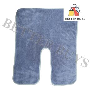 BETTER BUYS 1pcs 50x40CM U Shape Esthetician Face Facial Towel Salon Beauty Spa Facial Towel Microfibre Reusable