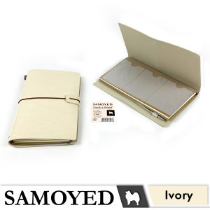 SAMOYED NBTV-L3 Buku Tulis / Catatan / Agenda / Jurnal / Travelers Notebook / Diary / Journal