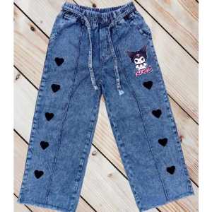 (FREE ONGKIR) CELANA KULOT RAWIS ANAK LABUBU MICKEY MOUSE BOBA KUROMI USIA 6-15 TAHUN