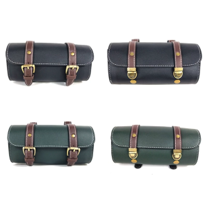 Motorcycles Tools Bag Leathers Bicycles Fork Saddlebags Side Bag Roll Handlebar Tail Rack Storage Tool Pouch with Strap