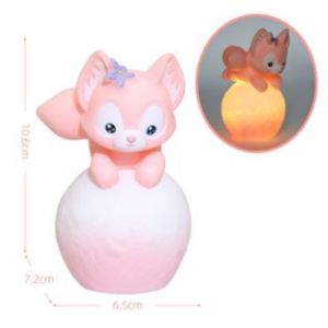 Sanrio Kuromi Melody Moon LED Light Kawaii 3D Anime Ornament Bedroom Night Light Bedside Lamp Decoration