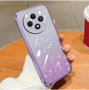 Case OPPO Reno 12F 12 5G 12 Pro 5G Luxury Gliter TPU Premium Silicon Plating Clear