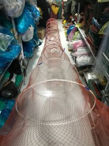 Lú đặc tôm Mắt lưới Đuôi 15p(07cm)mắt lưới miệng 2p(1cm). Miệng ngang 2m cao 12m Lú dài 4m