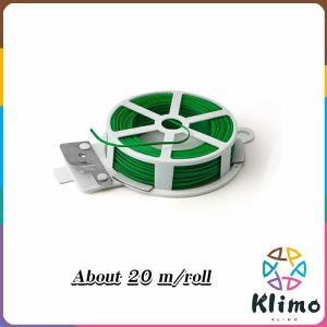 KLIMO Plant Tree Garden Tie Cable Plastic Wire Binding Line Climbing Plants Flower Gardening 20m/50m/100m
