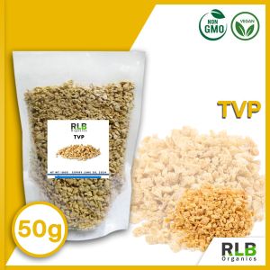 Textured Vegetable Protein Granules TVP Vegetable Food Extender Soy Protein Meat Substitute Vegetable High Protein Non-Meat All-Vegetable Extender 100g 50g