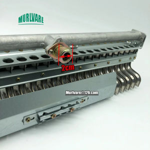 Commercial Roasting LPG NG Gas Stove Parts Flange Interface G1/2 G3/8 External Thread Interface 25-Row Fire Row Burner