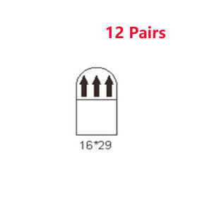 [Ready Stock]Non Marking Magic Velcro Tape 12 Pairs/Bag Easy Pull Storage Hanger Adhesive Can Move