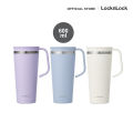 LocknLock Daily Handle Tumbler แก้วน้ำเก็บอุณหภูมิ สีพาสเทล ขนาด 600 ml. รุ่น LHC4330. 