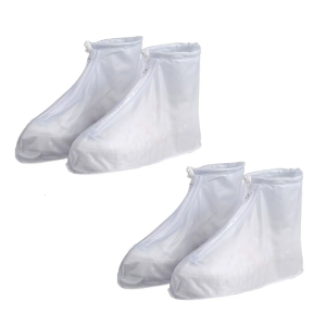 2 cặp dày ỦNG ĐI MƯA bao gồm đế chống trơn trượt bọc giày cho địa hình mưa và hoạt động ngoài trời Ngày mưa