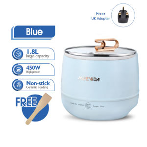 MEEVIDA 1.8L Mini Rice Cooker 1-2 People Multifunctional Cooking Pot Non-Stick Household Electric Cooker 电饭煲