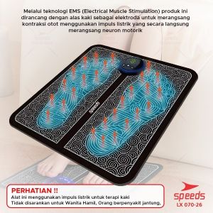 Foot Massager Alat Pijat Elektrik Alat Terapi Pijat Akupuntur Kaki