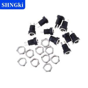 [COD] 🔥🔥🔥SHNGki 10 chiếc Giắc cắm nguồn DC-022B đầu cái gắn trên bảng mạch kích thước 55x21mm