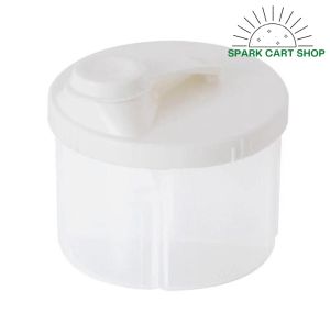 SPARK CART SHOP 1pcs 4 Grids Baby Food Storage Box Infant Cereal Holder Milk Powder Organizer Kids Snacks Container