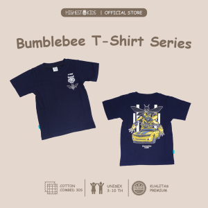 Highest Kids - Kaos Anak Cowok Cewek Motif Transformers Warna Navy dan Misty Bahan Cotton Combed 30S Ukuran S M L XL Usia 3th 4th 5th 6th 7th 8th 9th 10th HKTS51