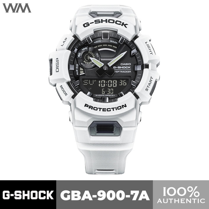 Casio G-SHOCK G-Squad GBA-900 Series White MIP LCD Rugged