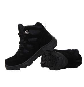 Sepatu Safety Pria Ujung Besi Mid Boots Raigar Eagle Kerja Outdoor Hiking Keren Kuat Anti Licin