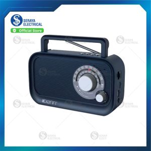 Denn AC/DC Rechargeable Portable Radio (USB Bluetooth) DR678RB