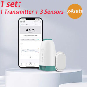 （Android only）Split Sibionics GS1-P2 42Days Realtime Dynamic Blood Sugar Meter Noninvasive Glucose Monitoring Freestyle Libre Sensor Only for Android