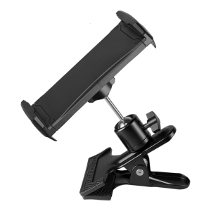 360Degree Rotating Ball Head Clip Adjustable Tablets Stand For Art Drawing Tablets Compatible for 5-13inch Devices