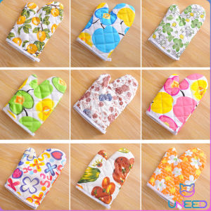 Need. Cotton Gloves Microwave Heat Resistant Thickened High Temperature Baking Anti-slip Mittens 1pc