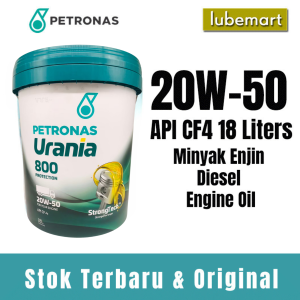 Minyak Enjin Diesel PETRONAS URANIA 800 20W50 CF4 (18 Liter)