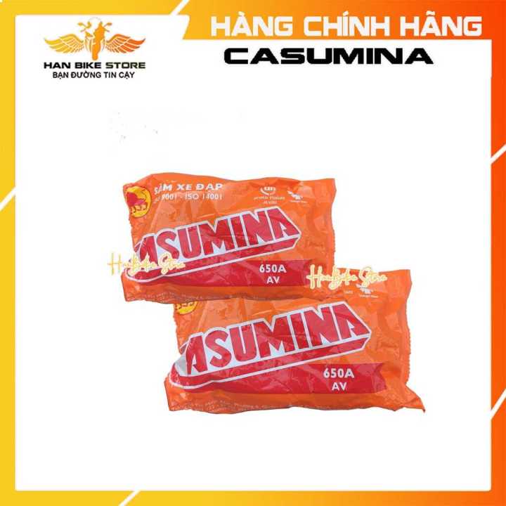 Săm Ruột Xe Đạp 650 AV32L Vỏ Chính