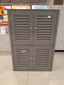 ตู้วางรองเท้าD1 ตู้วางรองเท้าpvc ส่งฟรีทั่วประเทศ ส่งพร้อมประกอบ กทม