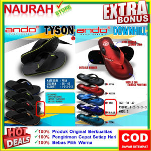 SENDAL JEPIT ANDO DOWNHILL TYSON SANDAL JEPIT PRIA KUALITAS IMPORT NYAMAN TRENDY