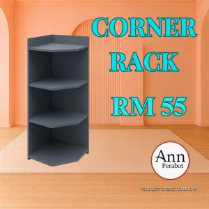(PERABOT ANN) 4 TINGKAT RAK SUDUT / RAK PENJURU / RAK PERHIASAN / 4 TIER CORNER RACK / CORNER RACK / DISPLAY RACK