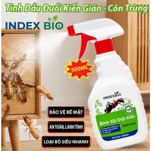 Dung Dịch Xịt Kiến Gián INDEXBIO 500ml Hỗ Trợ Xua Đuổi Kiến Gián Và Côn Trùng