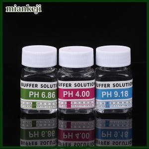 miankeji Có thể tái sử dụng 50 ml chai PH 4.00 6.86 9.18 hiệu chuẩn giải pháp PH dung dịch đệm pH mét dung dịch đệm