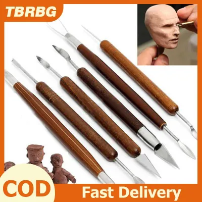 TBRBG 6 cái đồ gốm Điêu Khắc Đất Sét dụng cụ tự làm đồ tạo hình bằng Polymer Quà Tặng