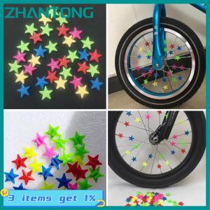ZHANTONG 36PCS Bicycle Wheel Spoke Plastic Beads Decoration Bike Cycling Accessories