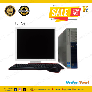 🔥 NEC PC Set i5 8GB RAM + 256GB SSD – Perfect for Students & Office | Free Keyboard + Mouse | Fast Delivery