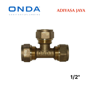 Tee 1/2 (ONDA) / Fitting Pipa PEX