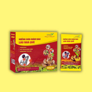 Miếng dán giảm đau Lão nhà quê 30 gói hỗ trợ giảm đau tại chỗ kháng viêm