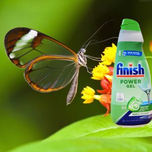 Gel rửa bát Finish Eco 0% 900ml