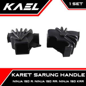 Karet Sarung Handle Kawasaki Ninja RR & Ninja KRR & Ninja 2 Tak T 2T R Nito Nitto Tutup Penutup Cover Handel Hendel Hendle Kopling Kiri Rem Kanan Set