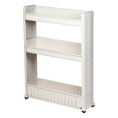 Algo Slim Storage Wagon Rack 1+2 Tier with Wheels