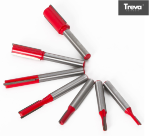 Mata Profil / Mata Router As tengah 1/4 flush trimmer merah