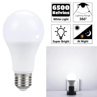 VIVOLILV Sensor LED Bulb Energy Saving Dusk To Dawn Sensor Light Automatic On/off Day And Night Lights Used For Gardens Staircases And Corridors