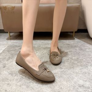 #K23-60 Size 35-40 Flat Topsider Shoes For Ladies Casual Occasion And Office